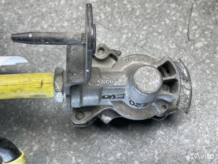 2118016 Змеевик тормоз прицепа перекидка жёлтая