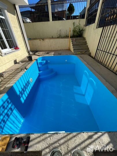 Бассейн 4x3 из пластика