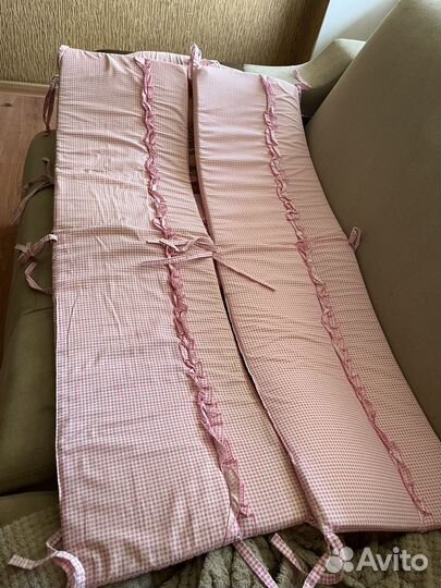 Бортики в кроватку бу