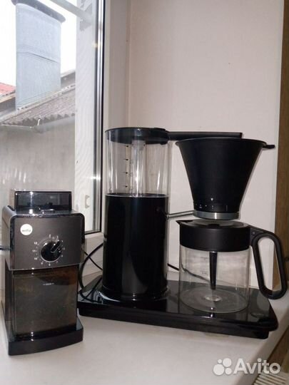 Кофеварка кофемолка Wilfa CM5GB-100 и Wilfa CG-110