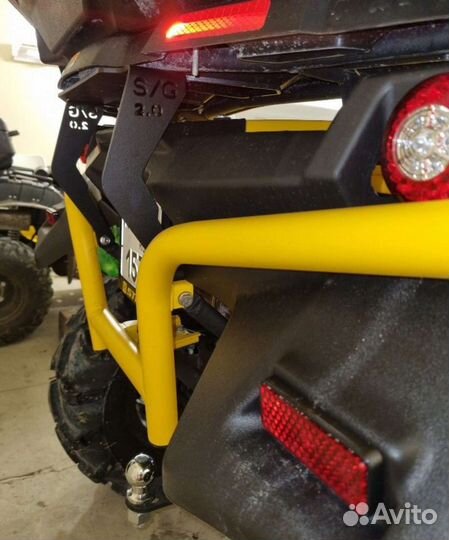 Усилитель кофра квадроцикла gepard(гепард) 2.0