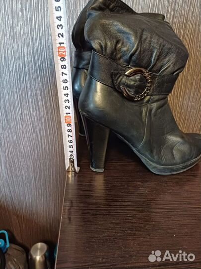 Ботильоны натуральная кожа 41