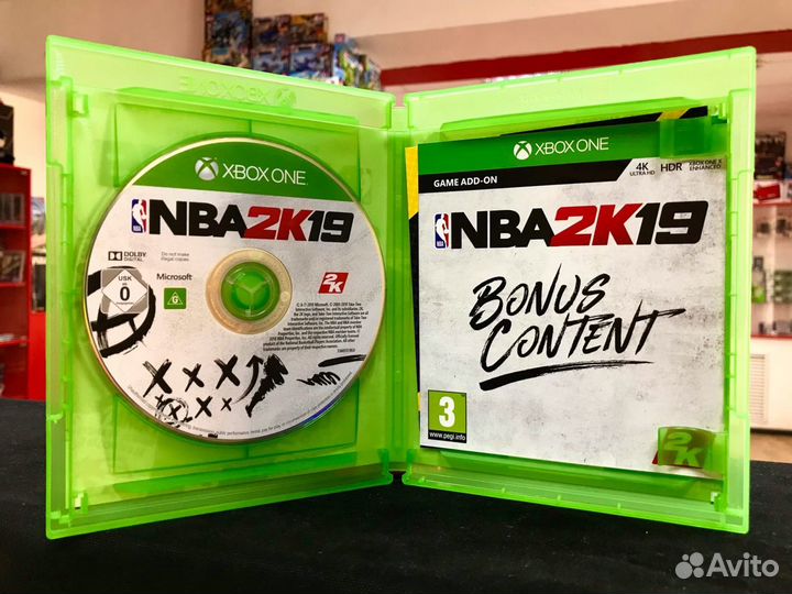 Диск Xbox One NBA 2K19