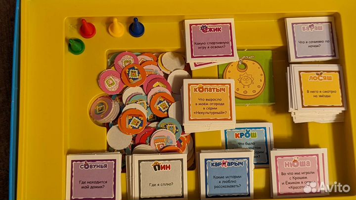 Смешарики настольная игра