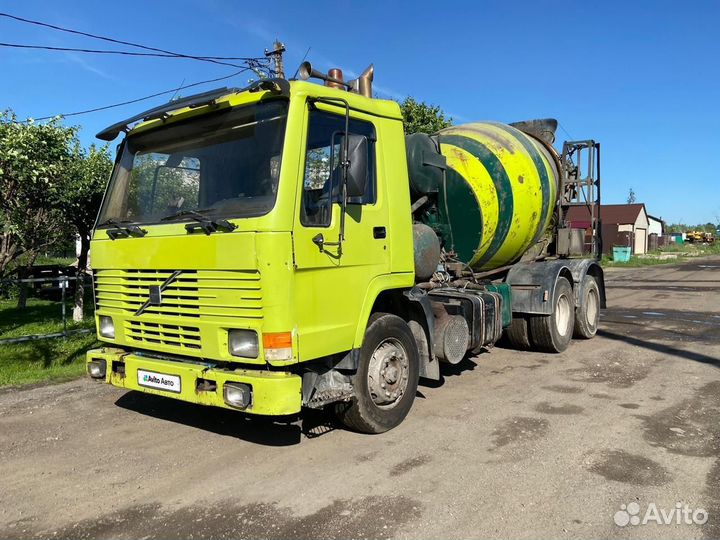 Автобетоносмеситель Volvo FL10, 1990