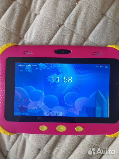 Планшетный компьютер детский/розовый