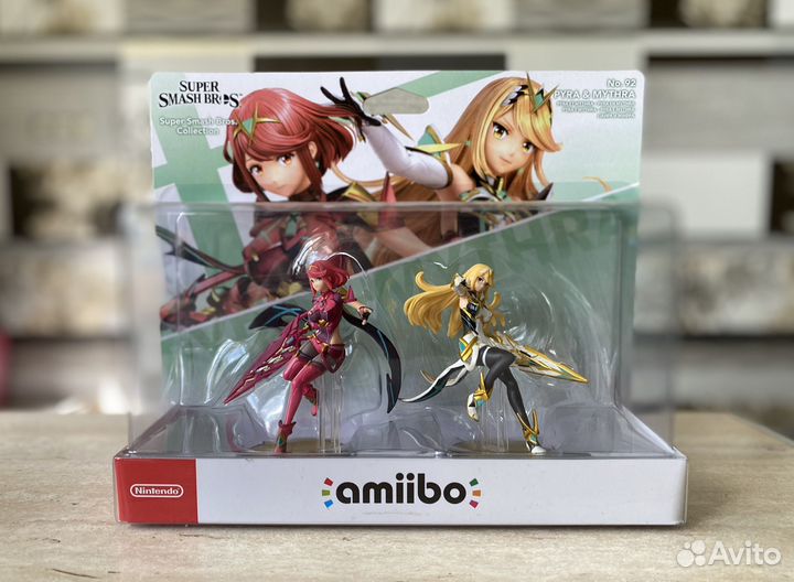 Amiibo Pyra And Mythra N.92 (Super Smash Bros)