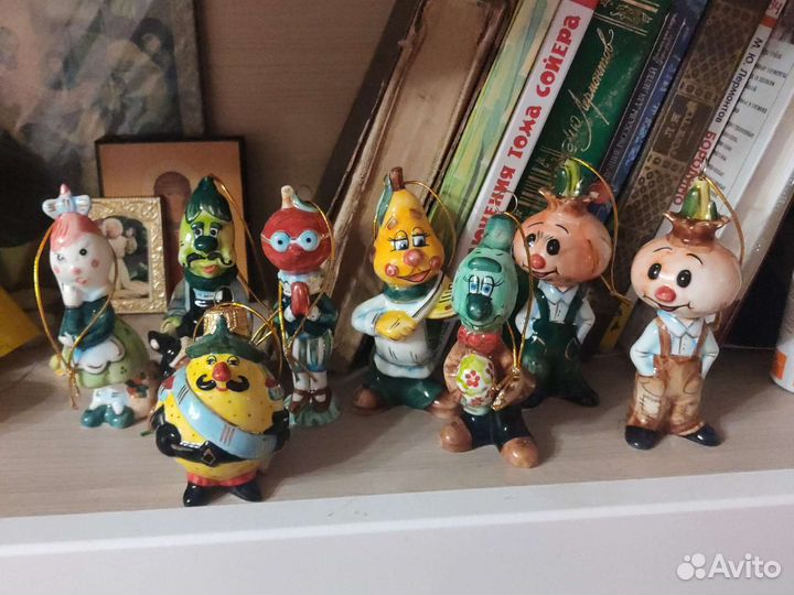 Елочные игрушки лефортовский фарфор