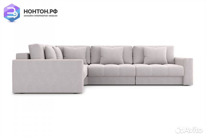 Диван угловой тик-так Монарх М3У1 бежевый