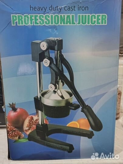 Новая чугунная соковыжимался