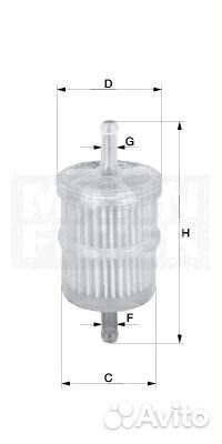 Фильтр топливный