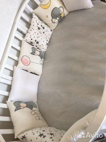 Бортики в кроватку