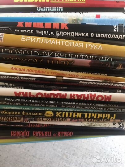 Dvd фильмы/мультфильмы 80шт