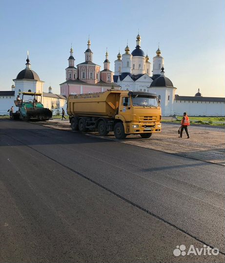 Асфальтирование дорог и площадок