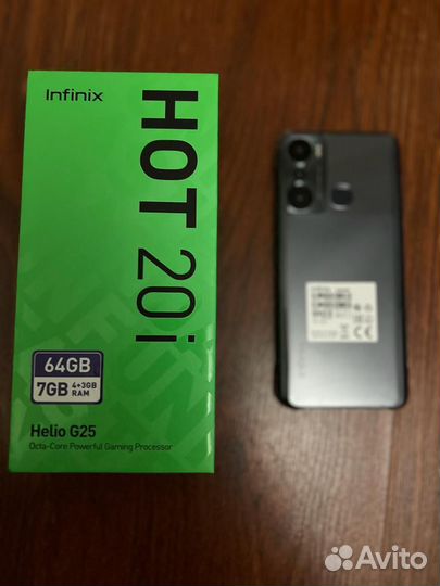 Infinix Hot 20i, 4/64 ГБ