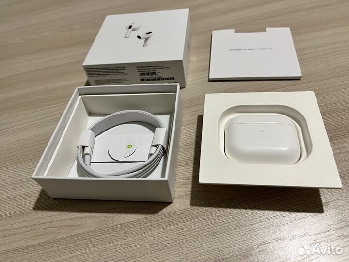 AirPods 3 (новые, гарантия) + чехол + доставка