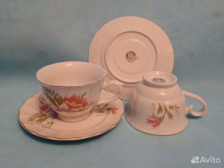 Чашка с блюдцем Китай