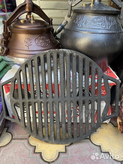 Чугунная решетка гриль