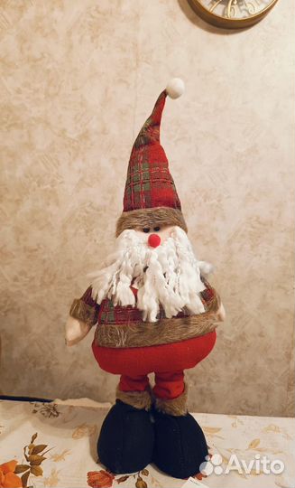 Телескопический новогодний гномик