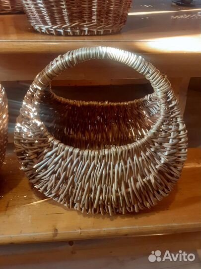 Плетенные корзины для грибов всех видов и формы