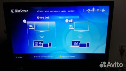 Wi-Fi-адаптер/стик MiraScreen (hdmi через WI-FI)
