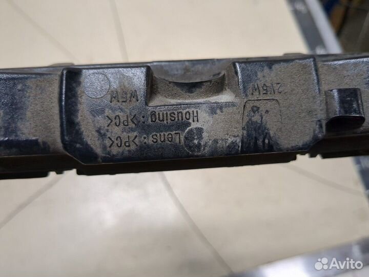 Подсветка номера Toyota Yaris, 2006