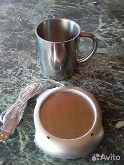 Hub Orient W1002D 4-port USB+ кружка с подогревом