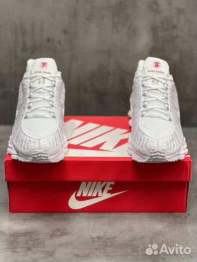 Nike Shox TL White Metallic Silver