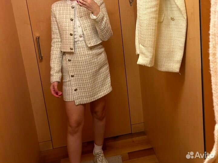 Костюм твидовый