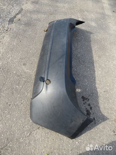 Бампер задний Chevrolet Aveo T300 2011- хетчбек