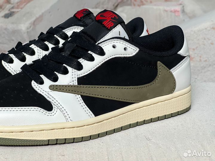 Nike Air Jordan 1 Retro Low Travis Scott Olive