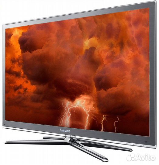 Продам телевизор б/у Samsung UE-55 C800 XW 3D TV