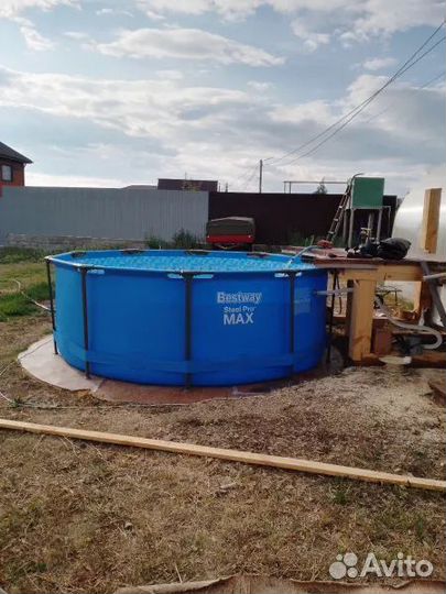 Бассейн Bestway steel pro max