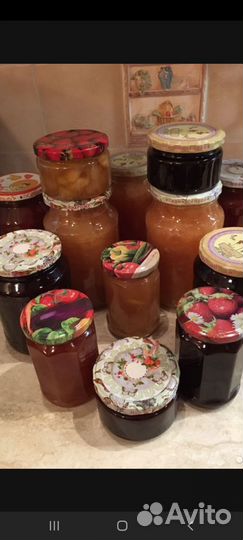 Варенья, грибы