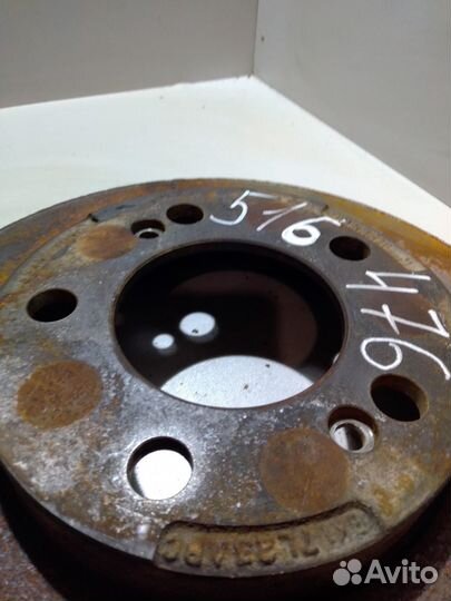 Диск тормозной передний правый (SsangYong Rexton)