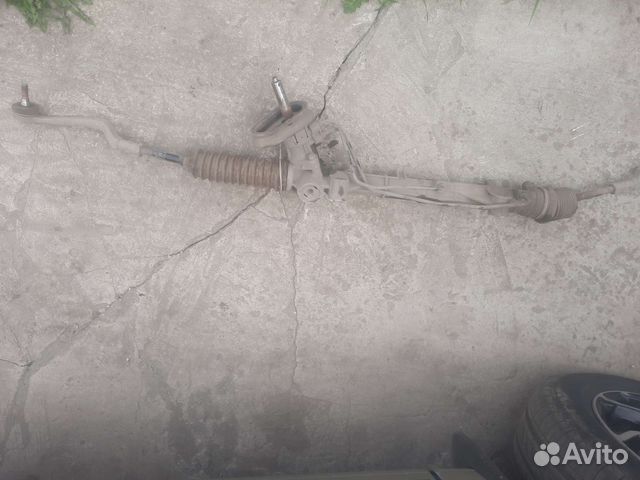 Рулевая рейка renault logan 1 с гуром