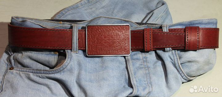 Авторский ремень ручной работы