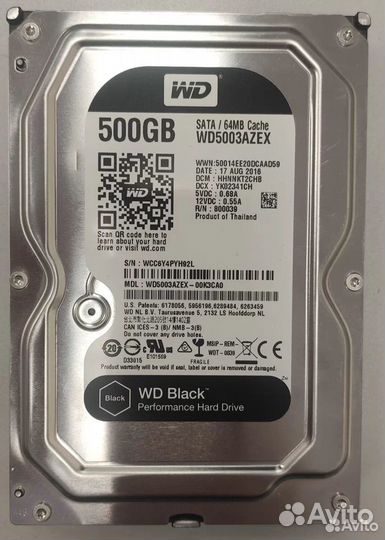 Жесткий диск для компьютера и сервера