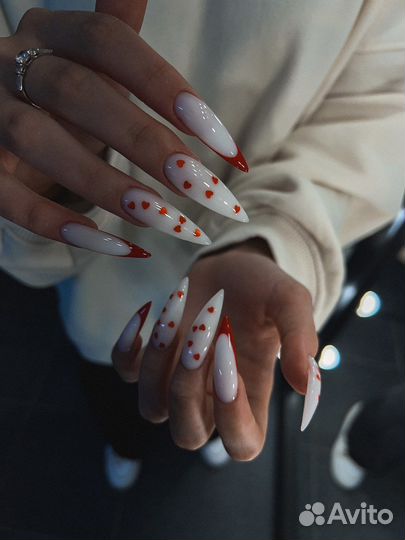 Маникюр гель лак, педикюр, наращивание
