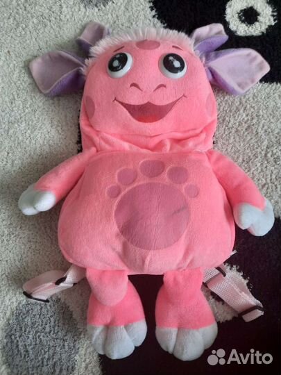 Лунтик рюкзак- игрушка