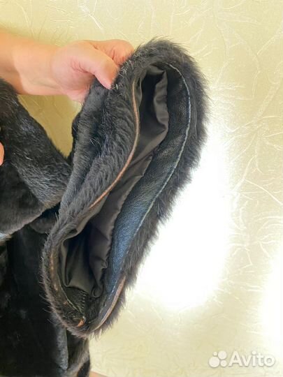 Шуба женская из мутона