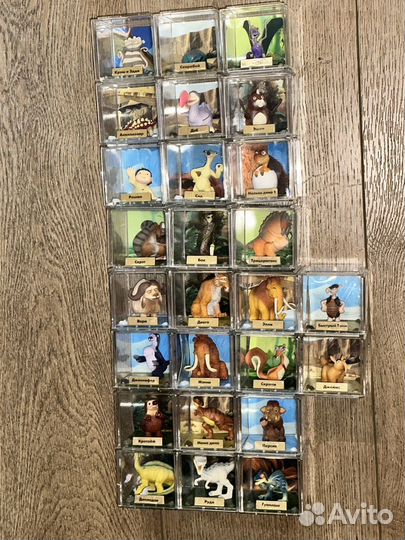 Коллекционные фигурки героев Ледникового периода