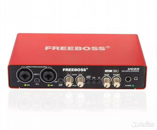 Аудиоинтерфейс FreeBoss UC22