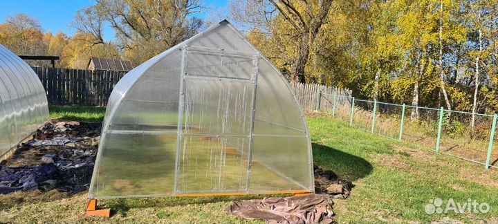 Теплицы каплевидной формы. Доставка. Монтаж