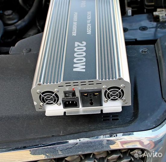 Инвертор 2000 Вт 12*220 ибп котла преобразователь