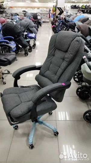 Компьютерное кресло офисное с функцией массажа