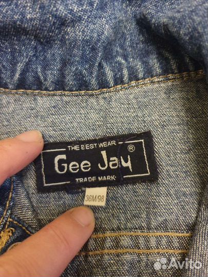 Куртка джинсовая детская