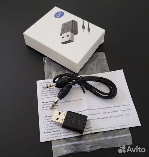 Bluetooth aux usb адаптер