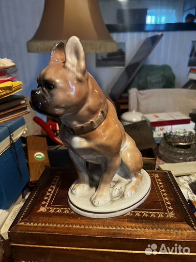 Фарфоровые статуэтки СССР собаки