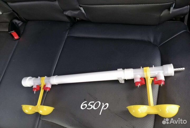 Поилка для кур (цыплят)под банку ниппельные поилки